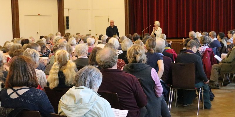 Offenes Singen mit Eckart Strate am 26. Okt. 2019
