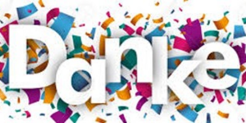 Wir sagen DANKE !